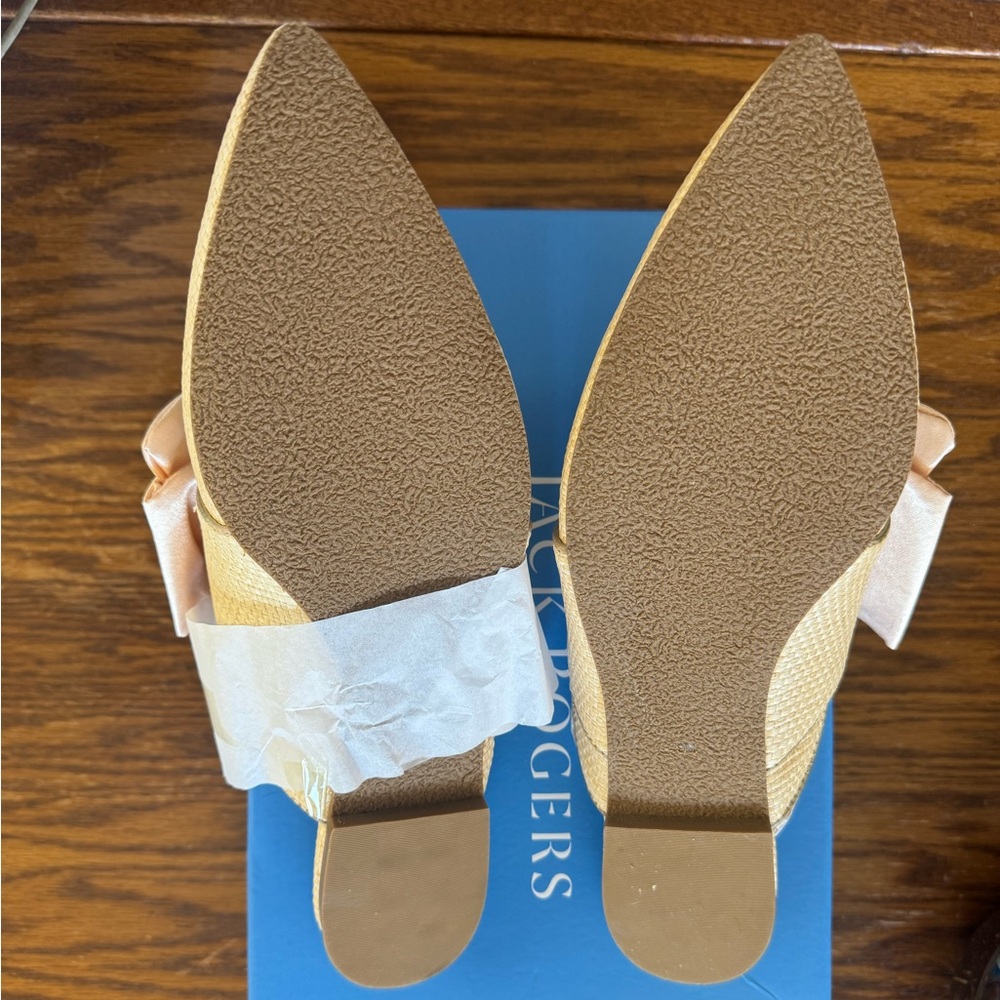 JACK ROGERS HEIDI MULE RATTAN - Picture 3 of 5